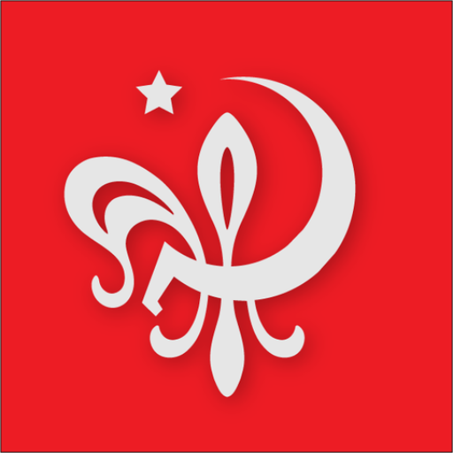 Logo Flor-de-lis e Foice